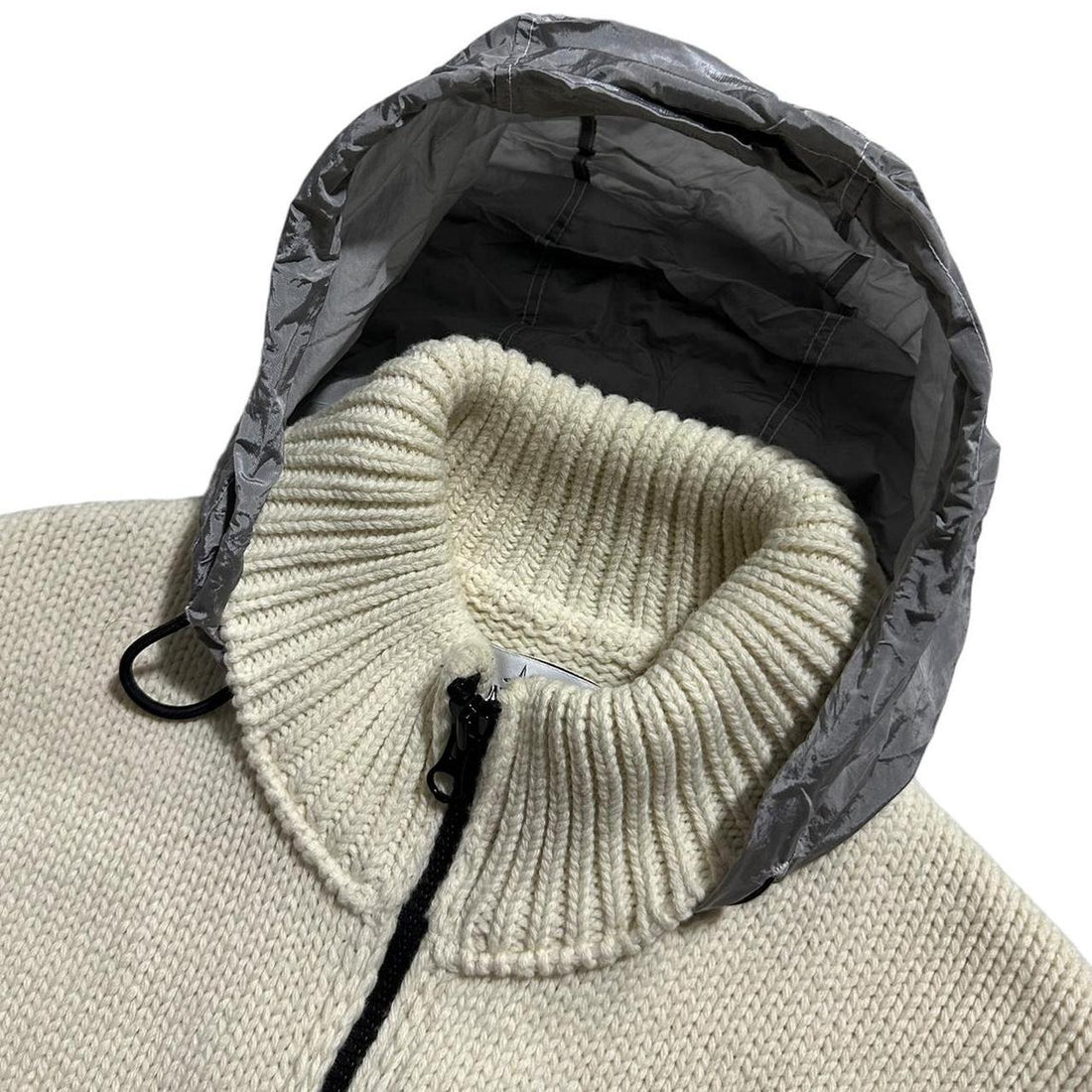 Stone Island Heavy Knit Zip Down