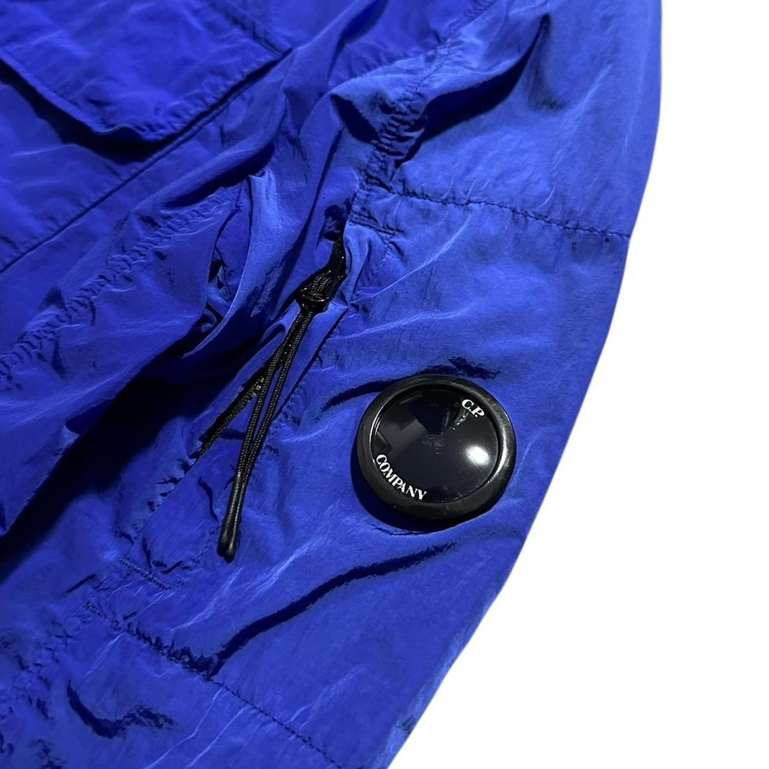 CP Company Blue Nylon Overshirt