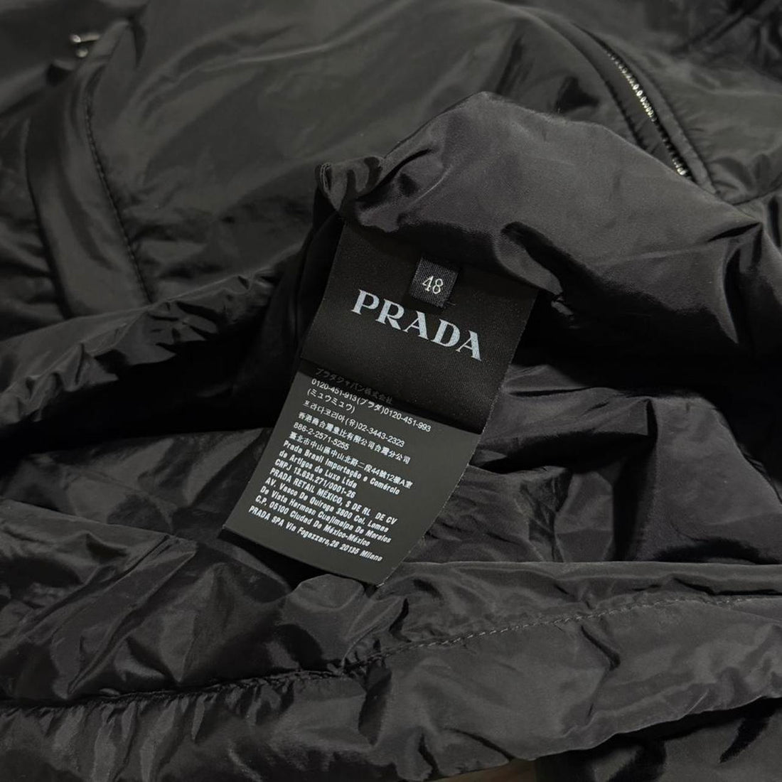 Prada Nylon Padded Jacket