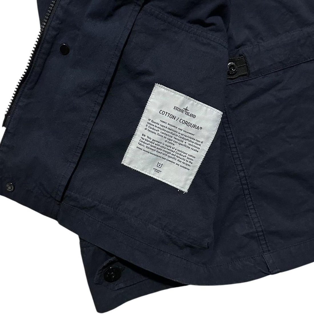 Stone Island Cordura Navy Field Jacket