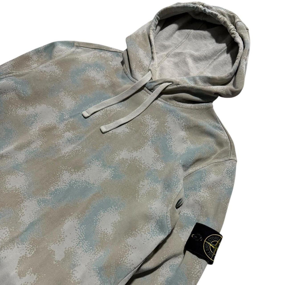 Stone Island Camo Pullover Hoodie