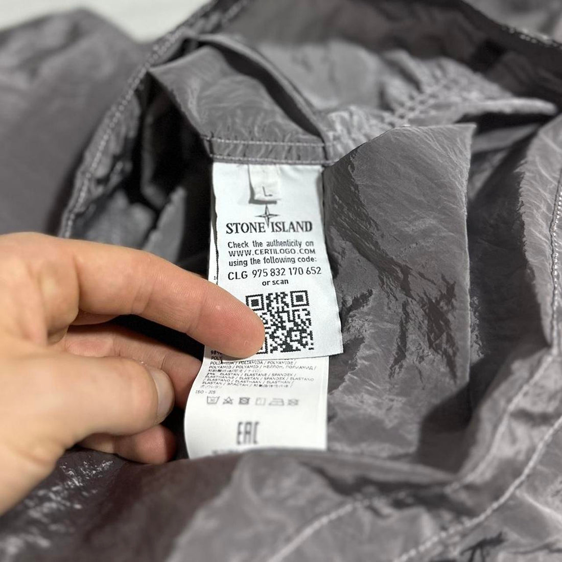 Stone Island Rose Nylon Overshirt