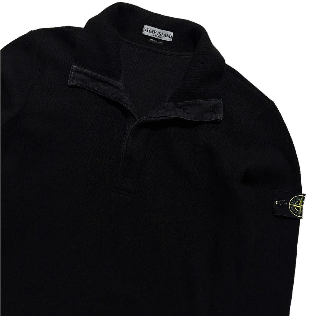 Stone Island Quarter Button Up Pullover