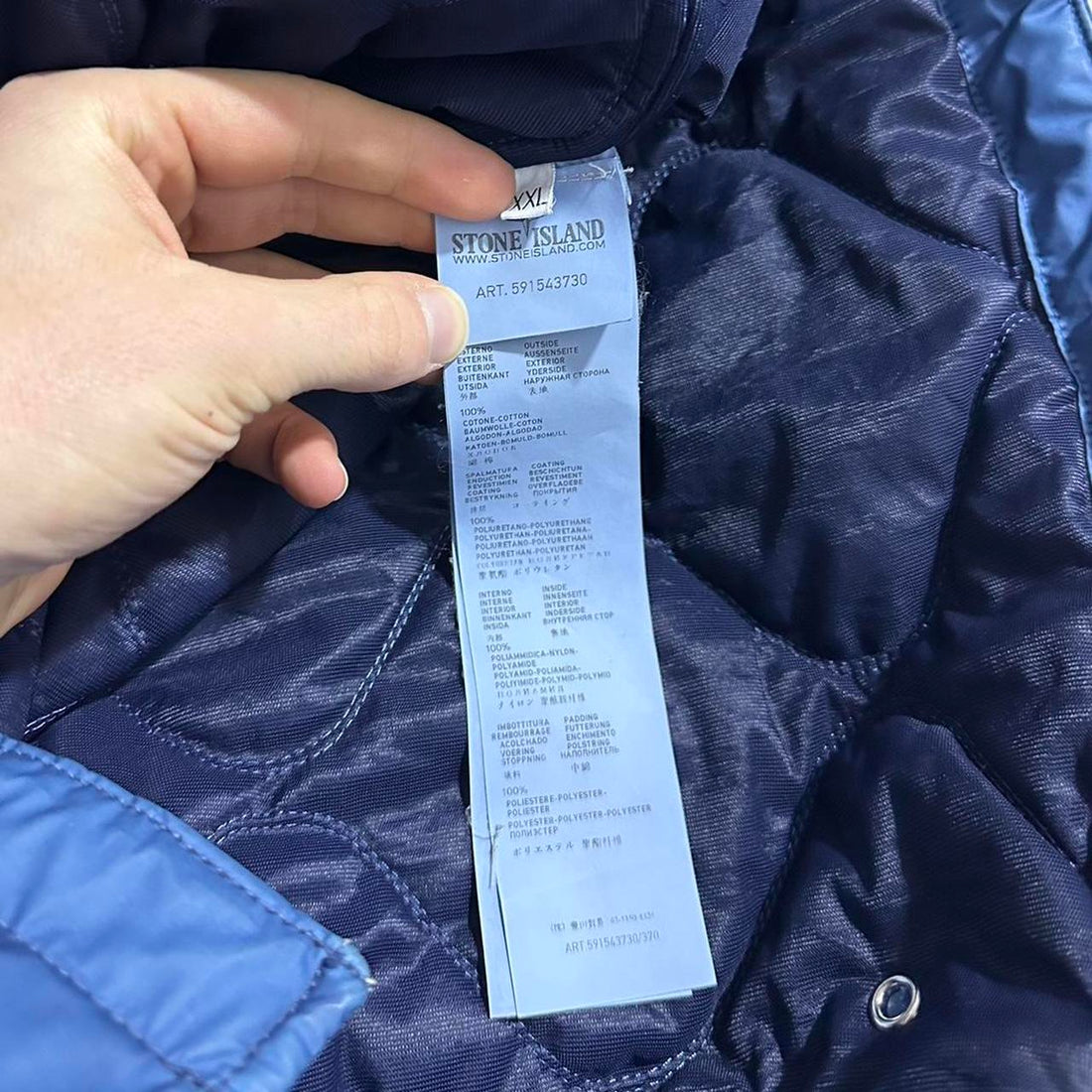 Stone Island Mussola Gommata Jacket