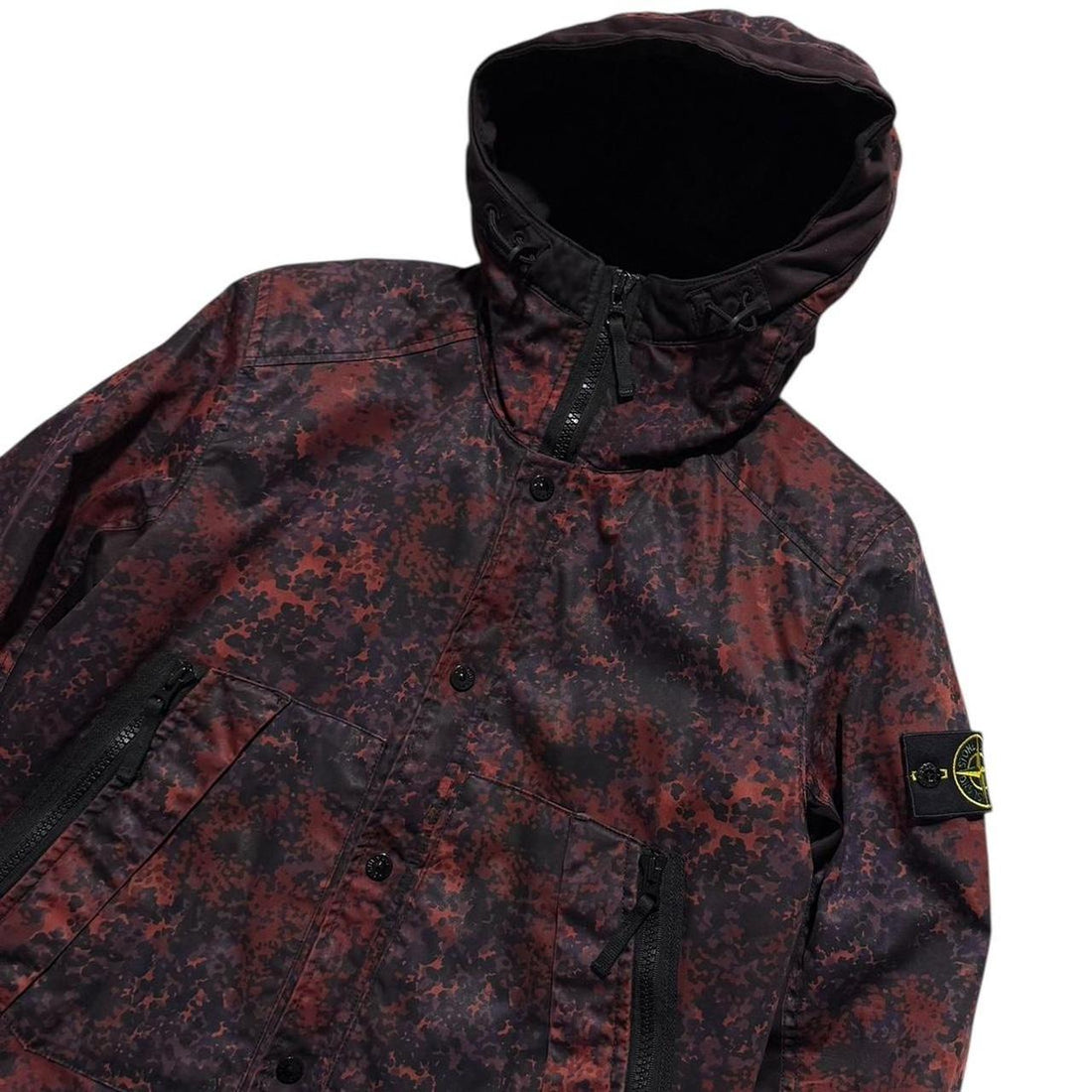 Stone Island Raso Gommato Camo OVD Jacket