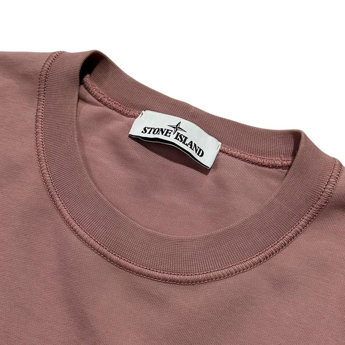 Stone Island Pink Crewneck