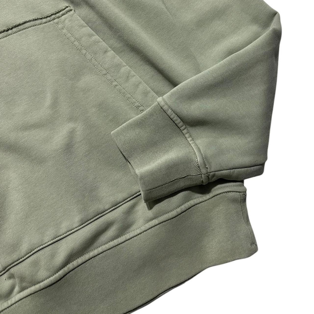 Stone Island Green Pullover Hoodie