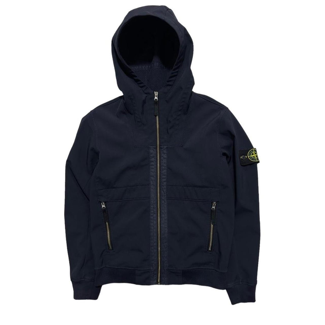 Stone Island Navy Soft Shell Jacket