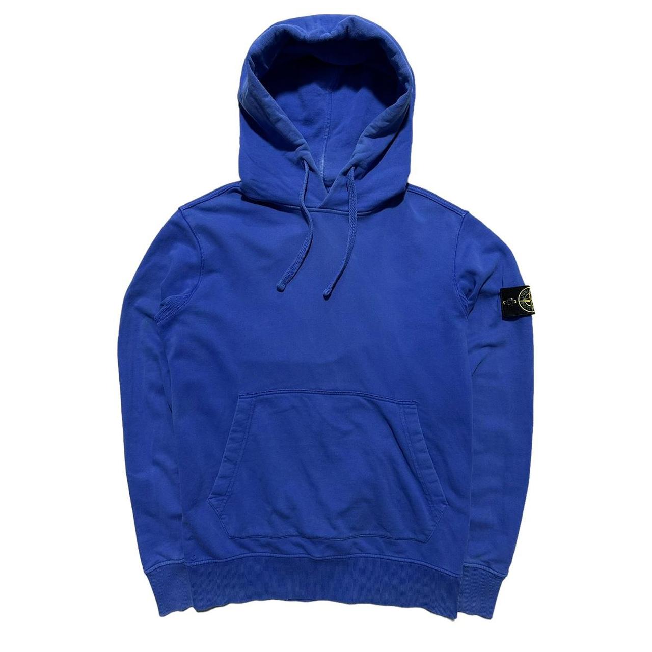 Stone island light blue hoodie online