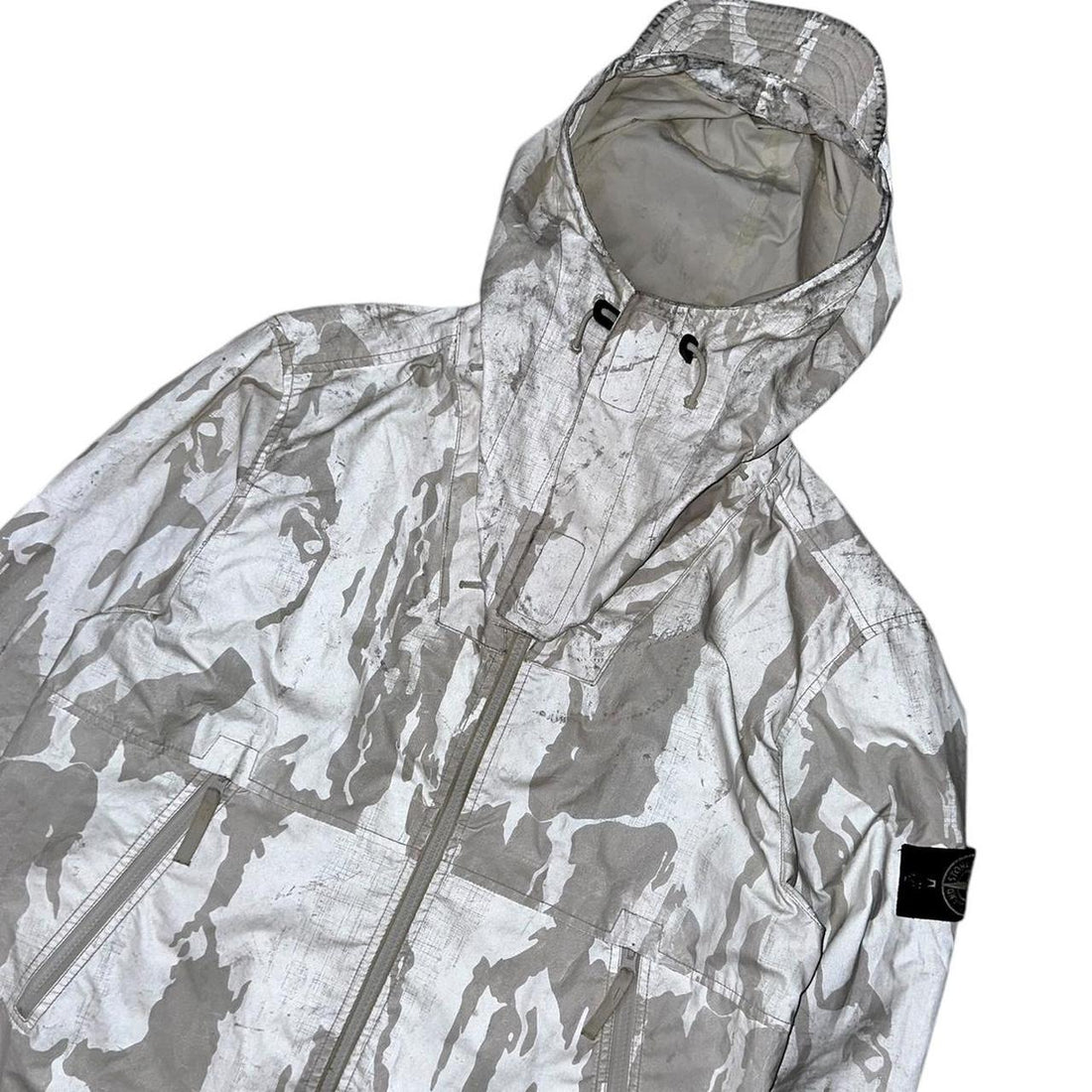 Stone Island Flowing Camo Reflective Mat Jacket