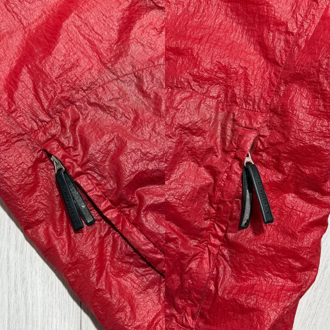 CP Company Red Goggle Jacket