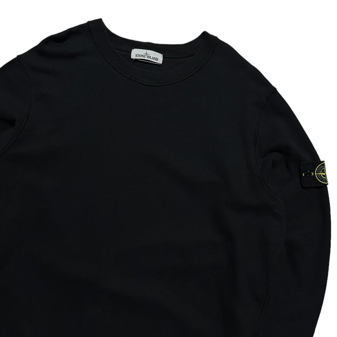 Stone Island Black Crewneck