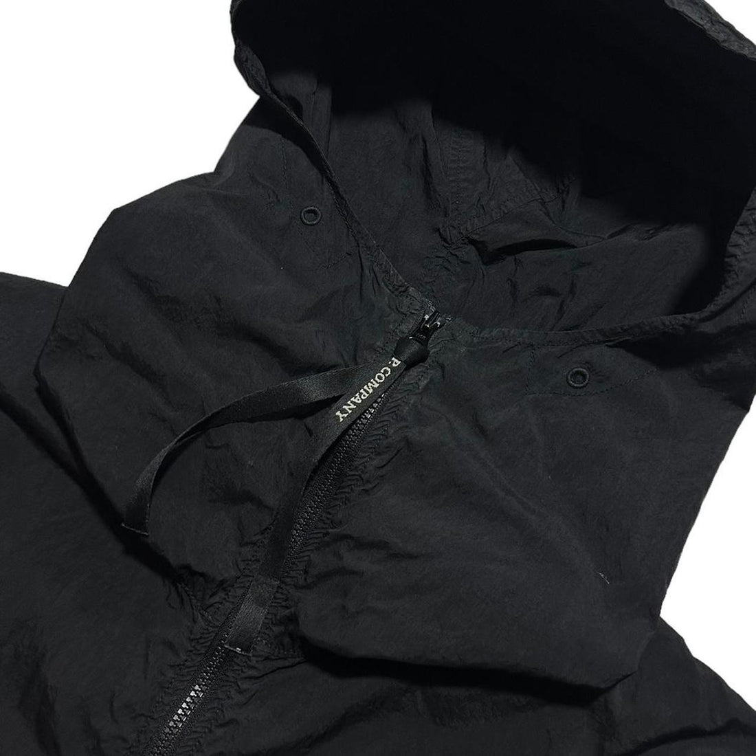 CP Company Black Nylon Double Pocket Jacket