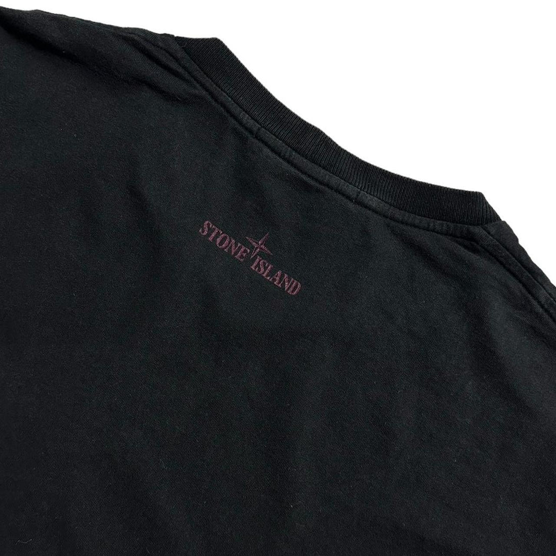 Stone Island Black Print T-Shirt