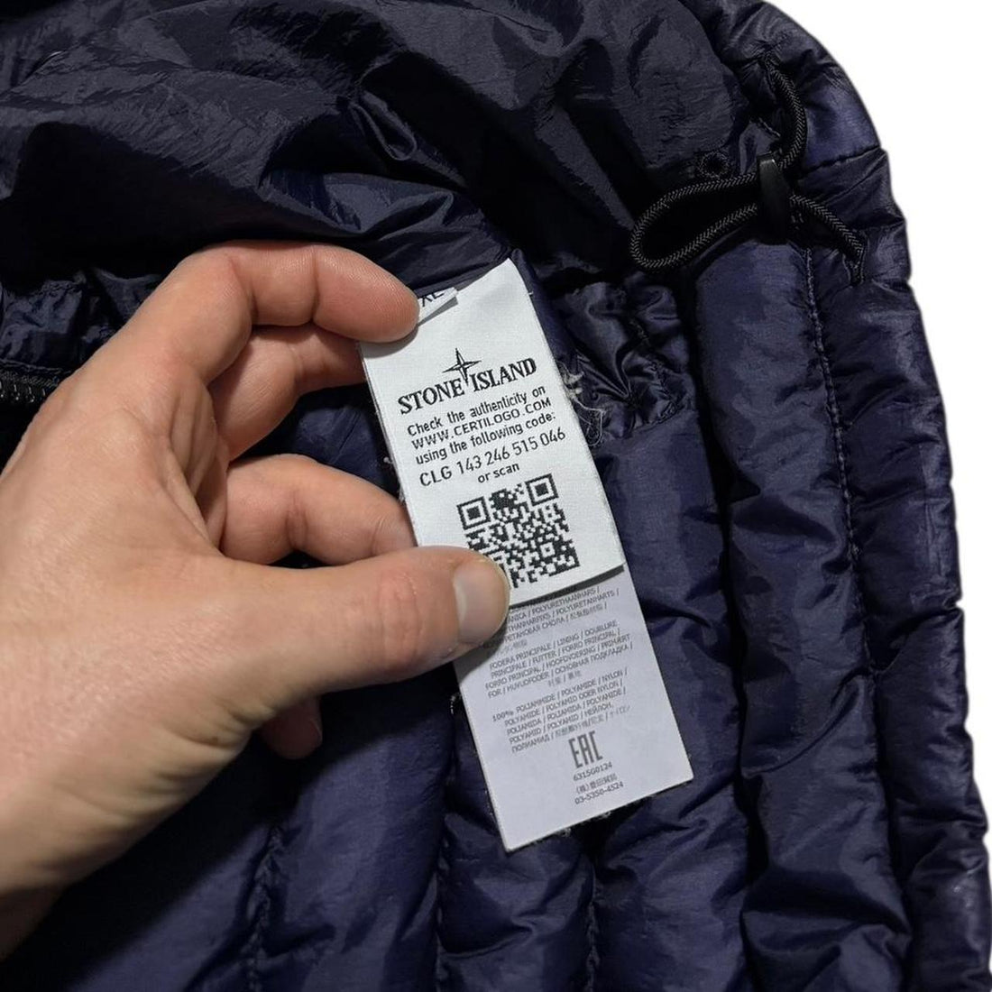 Stone Island Garment Dyed Down Gilet