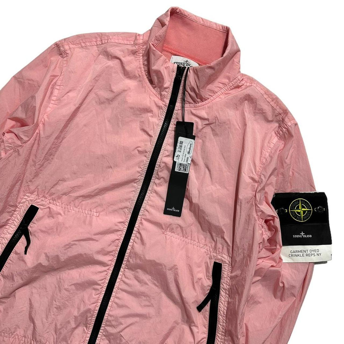 Stone Island Garment Dyed Crinkle Reps NY Jacket