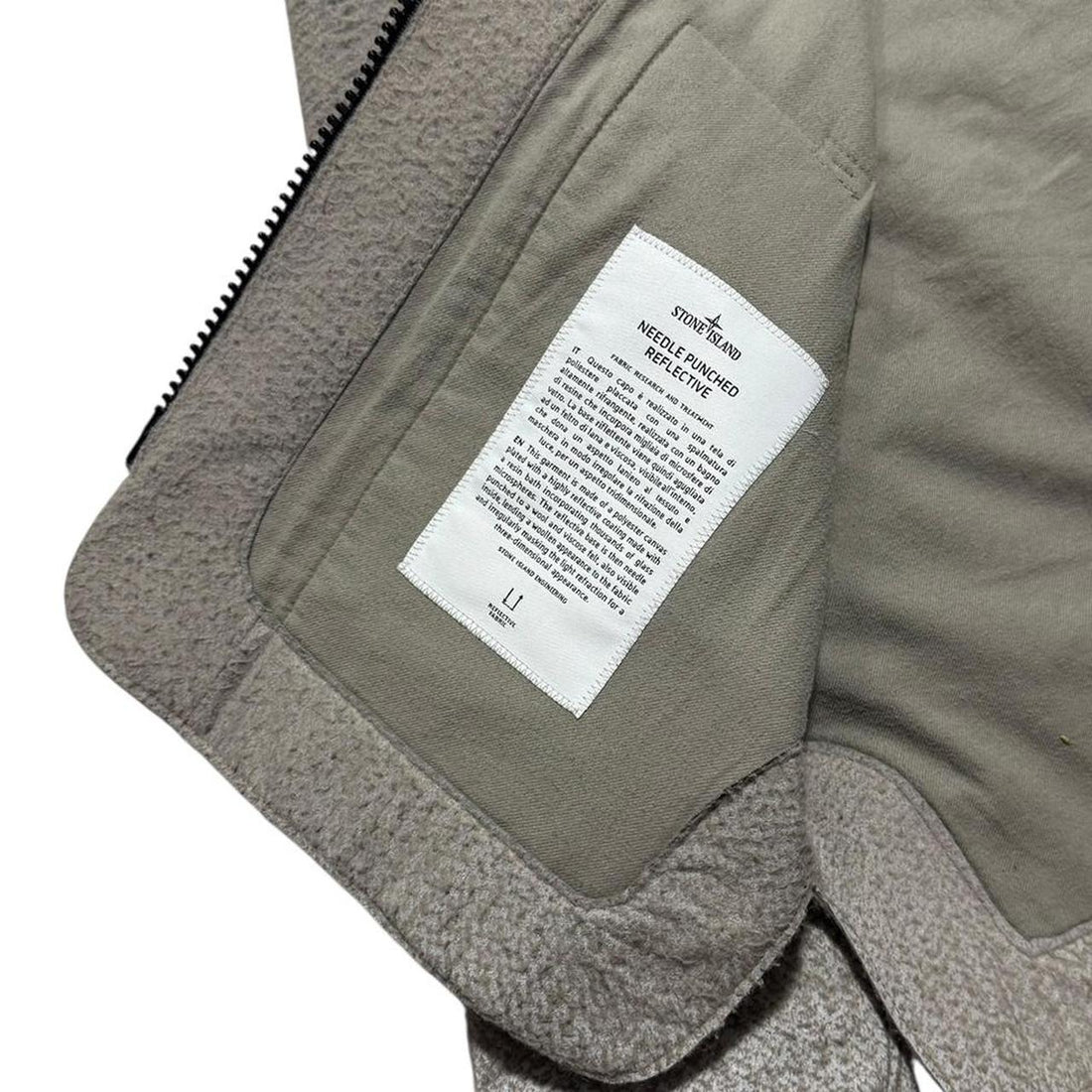 Stone Island Needle Punched Reflective Jacket
