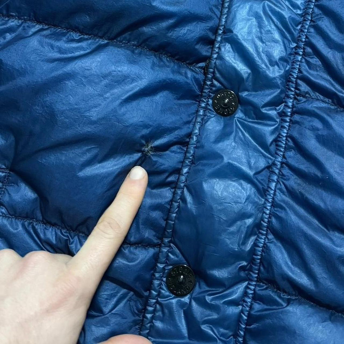 Stone Island Garment Dyed Down Jacket