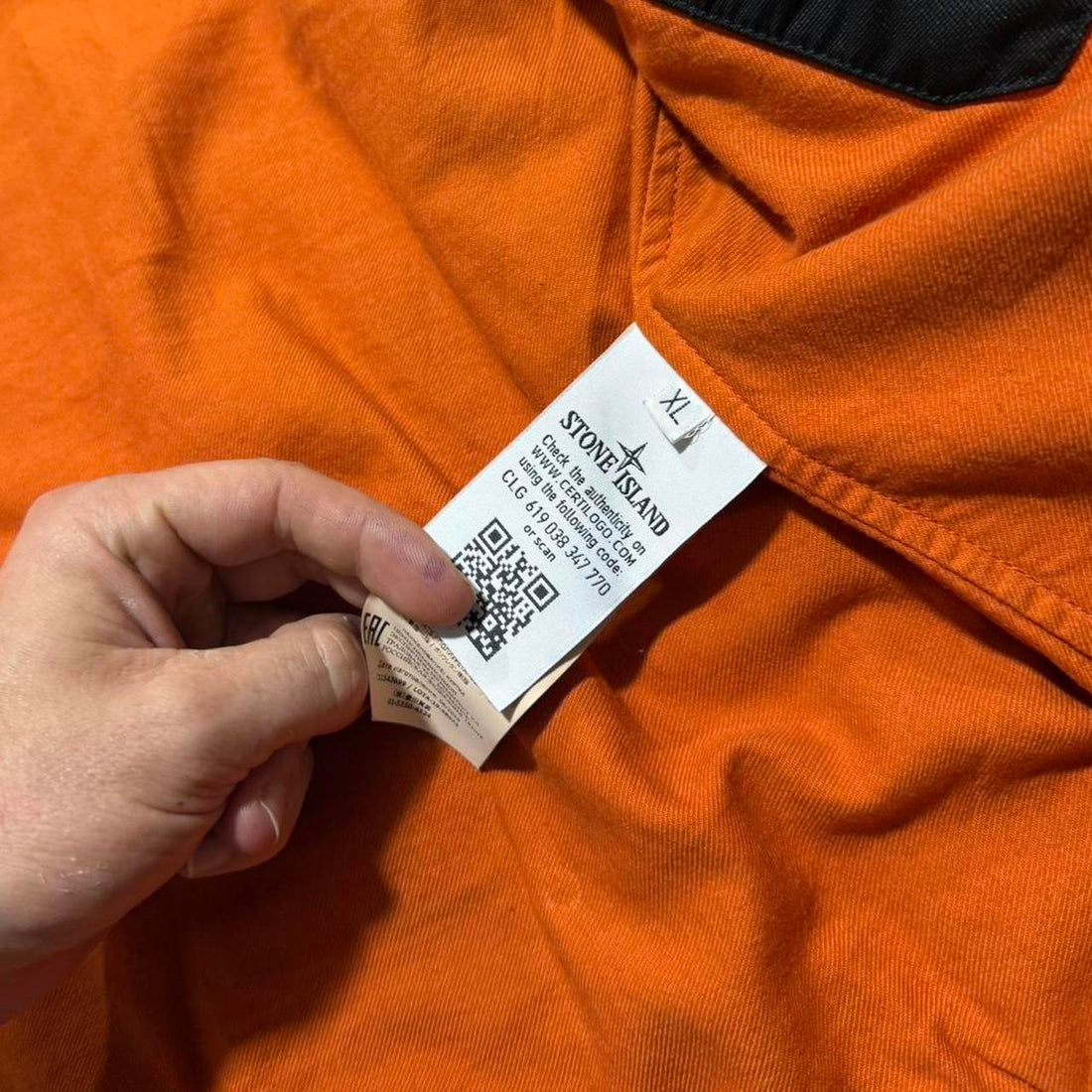 Stone Island A/W 2019 Reflective Weave Jacket