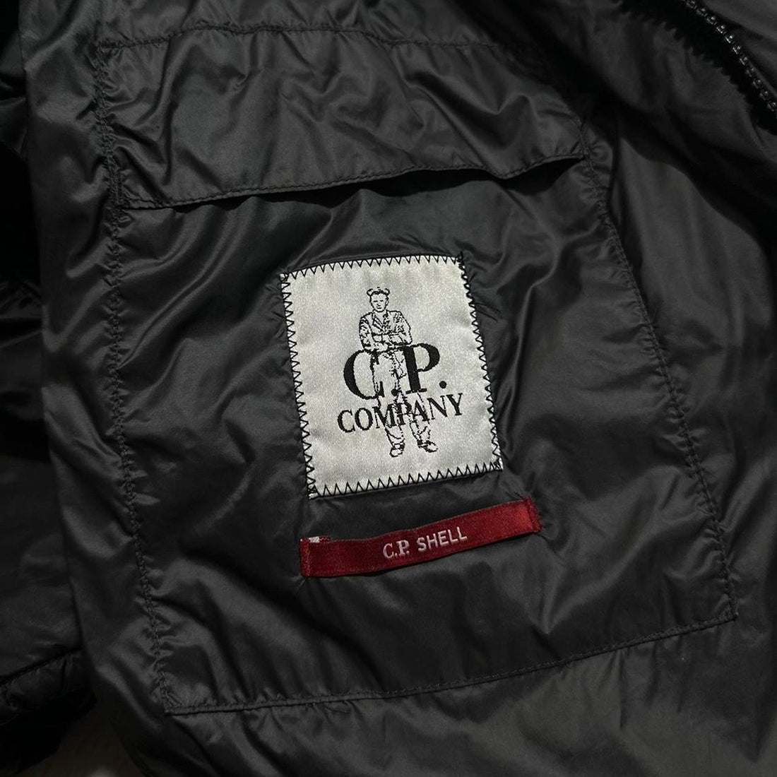 CP company Padded Down Soft Shell Jacket