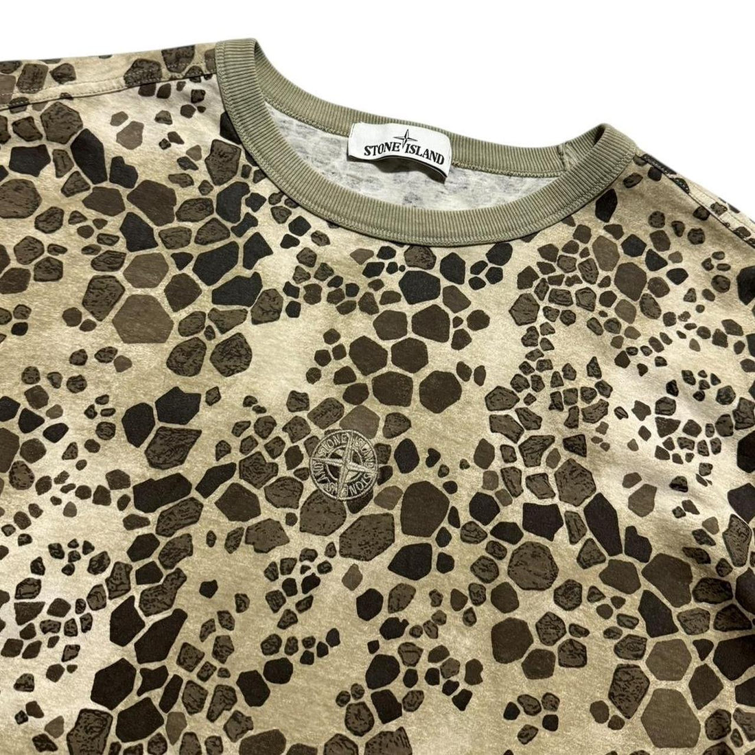 Stone Island Crocodile Camo T-Shirt