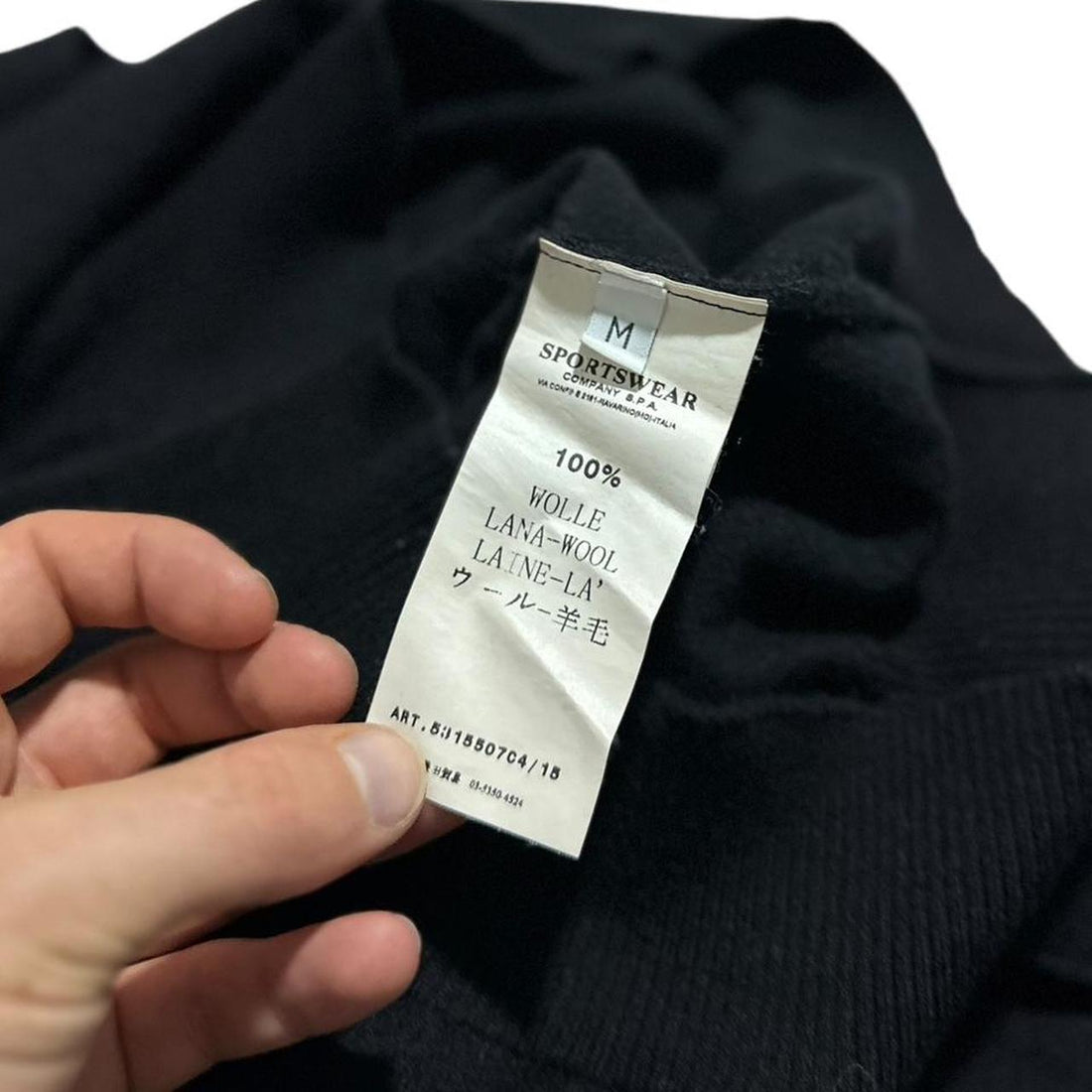 Stone Island Wool Pullover Jumper