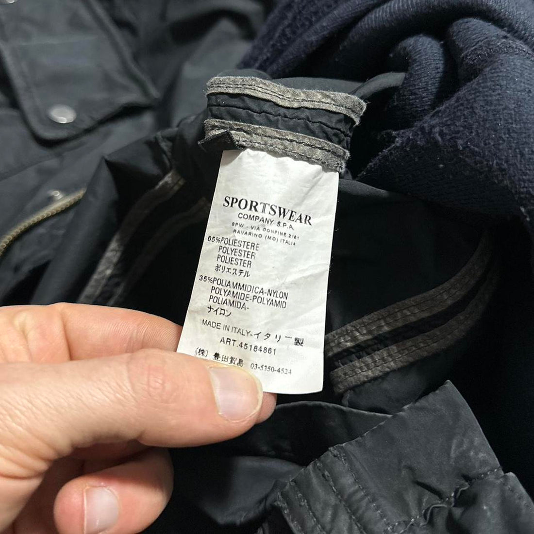 CP Company Fleece Lined Multipocket Heavy Jacket