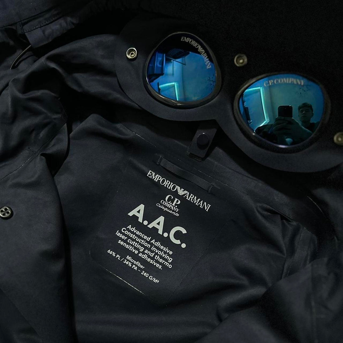 CP Company Armani Goggle Jacket