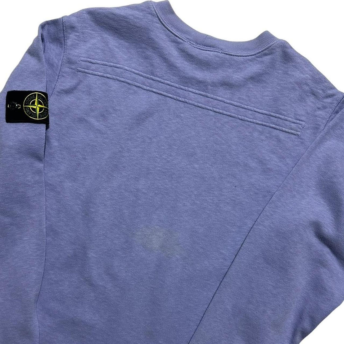 Stone Island Blue Pullover Crewneck
