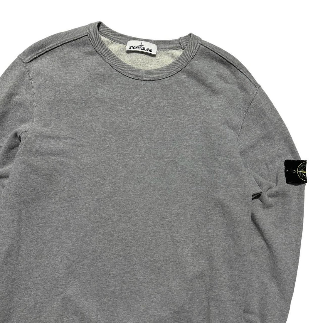 Stone Island Grey Pullover Crewneck