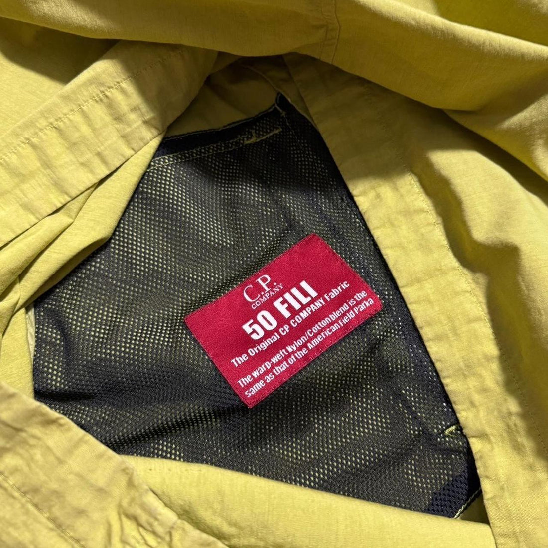 CP Company 50 Fili Canvas Goggle Jacket