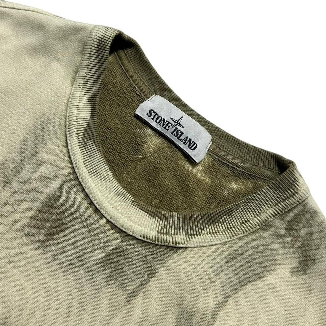 Stone Island Hand Corrosion Pullover Crewneck