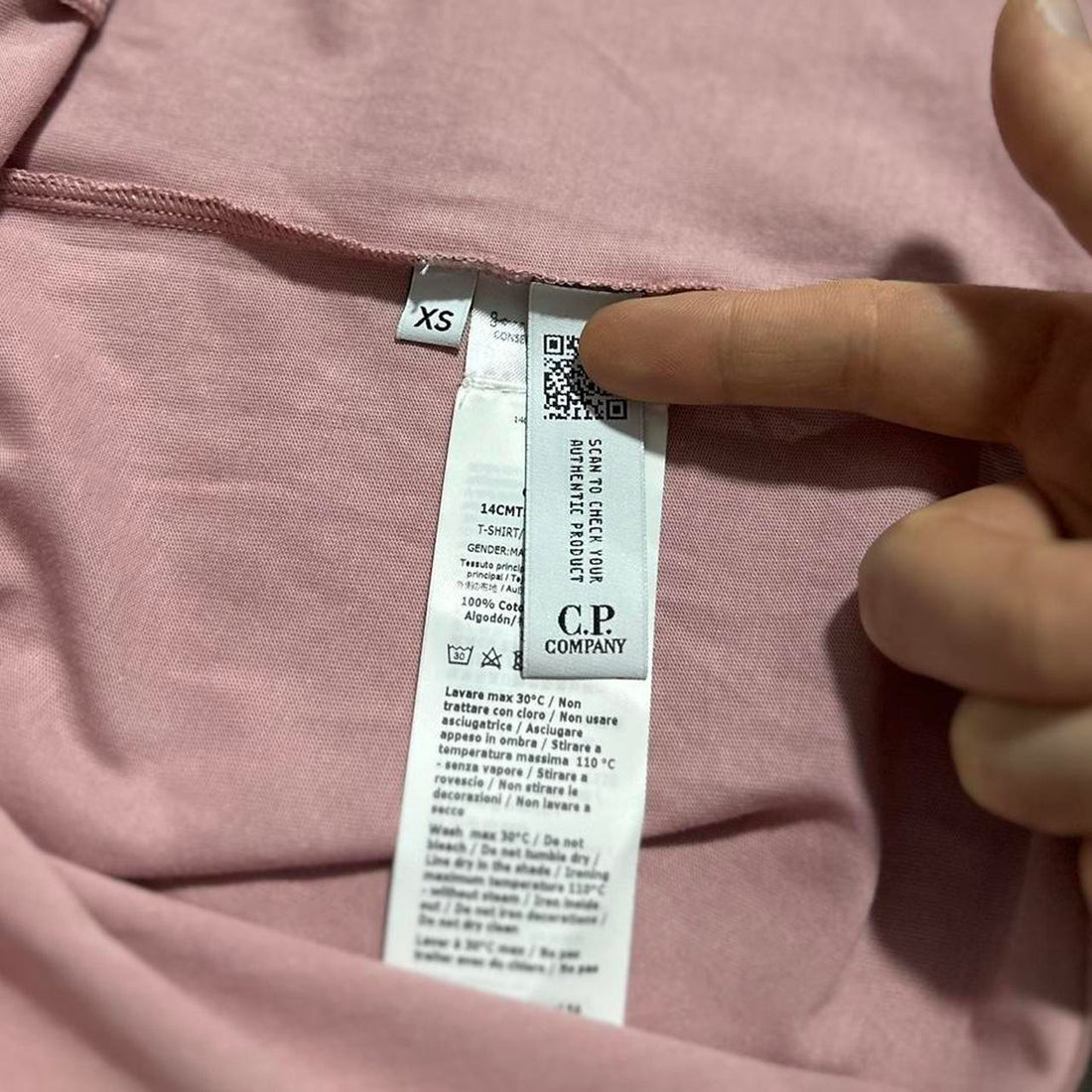 CP Company Pink T-Shirt