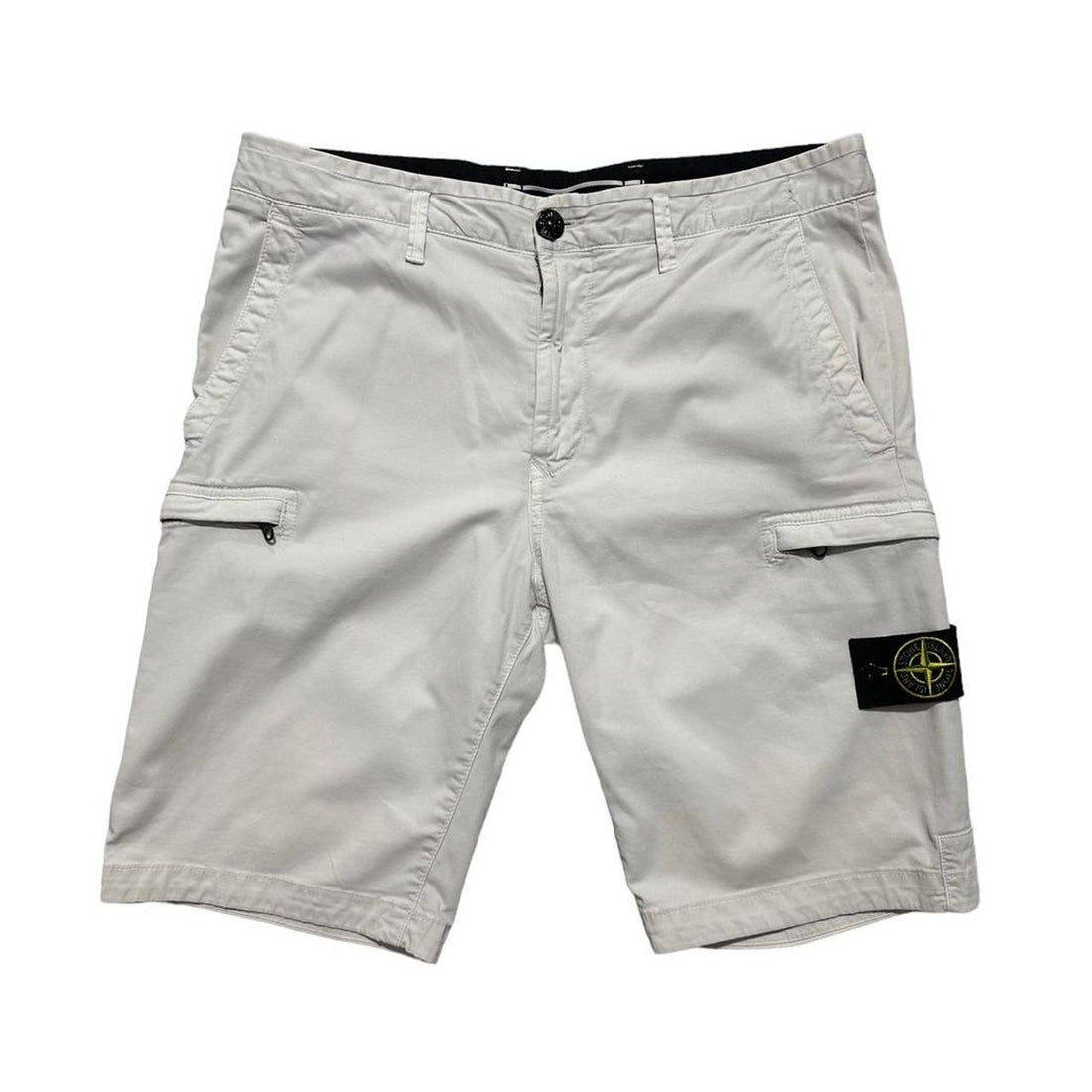 Stone Island Cream Shorts