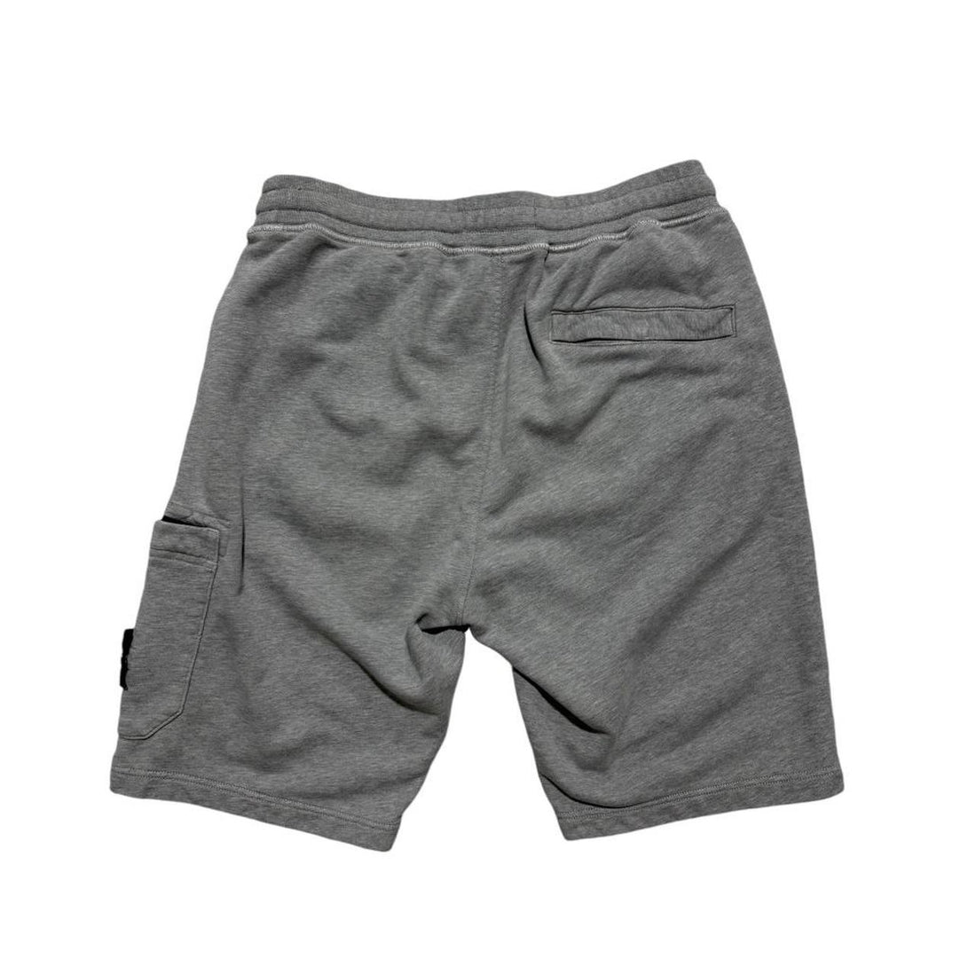 Stone Island Grey Cotton Shorts