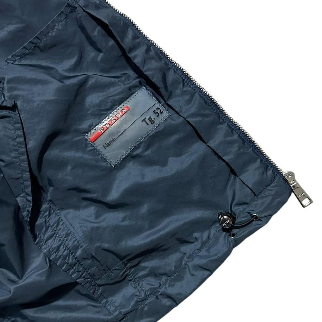 Prada Blue Nylon Jacket