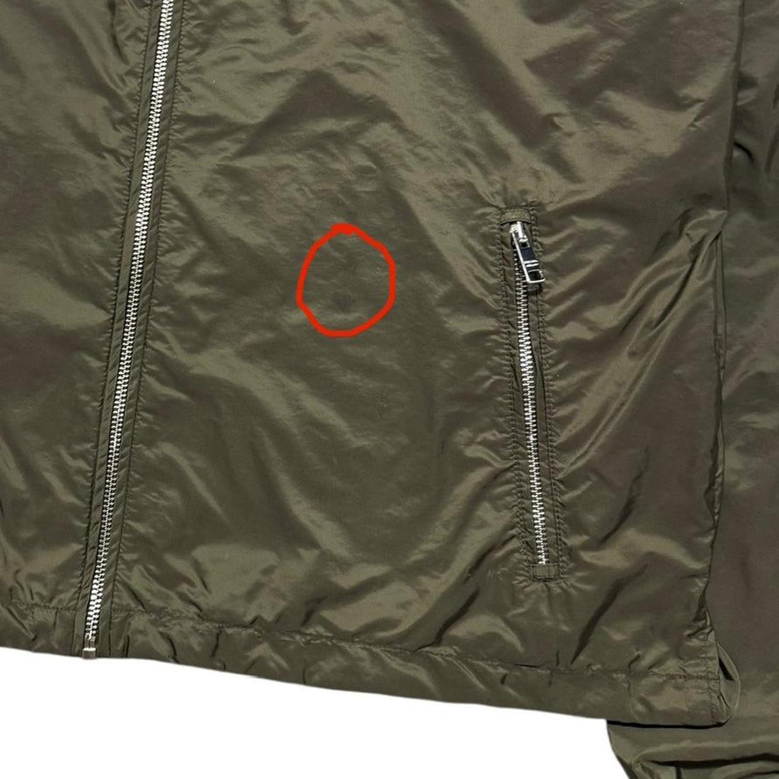 Prada Nylon Windbreaker Jacket