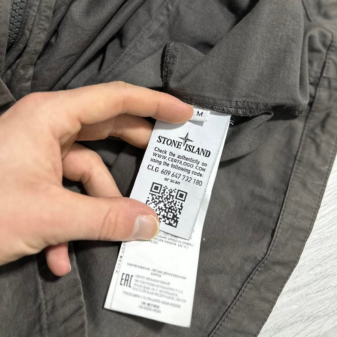 Stone Island Grey Ghost Overshirt