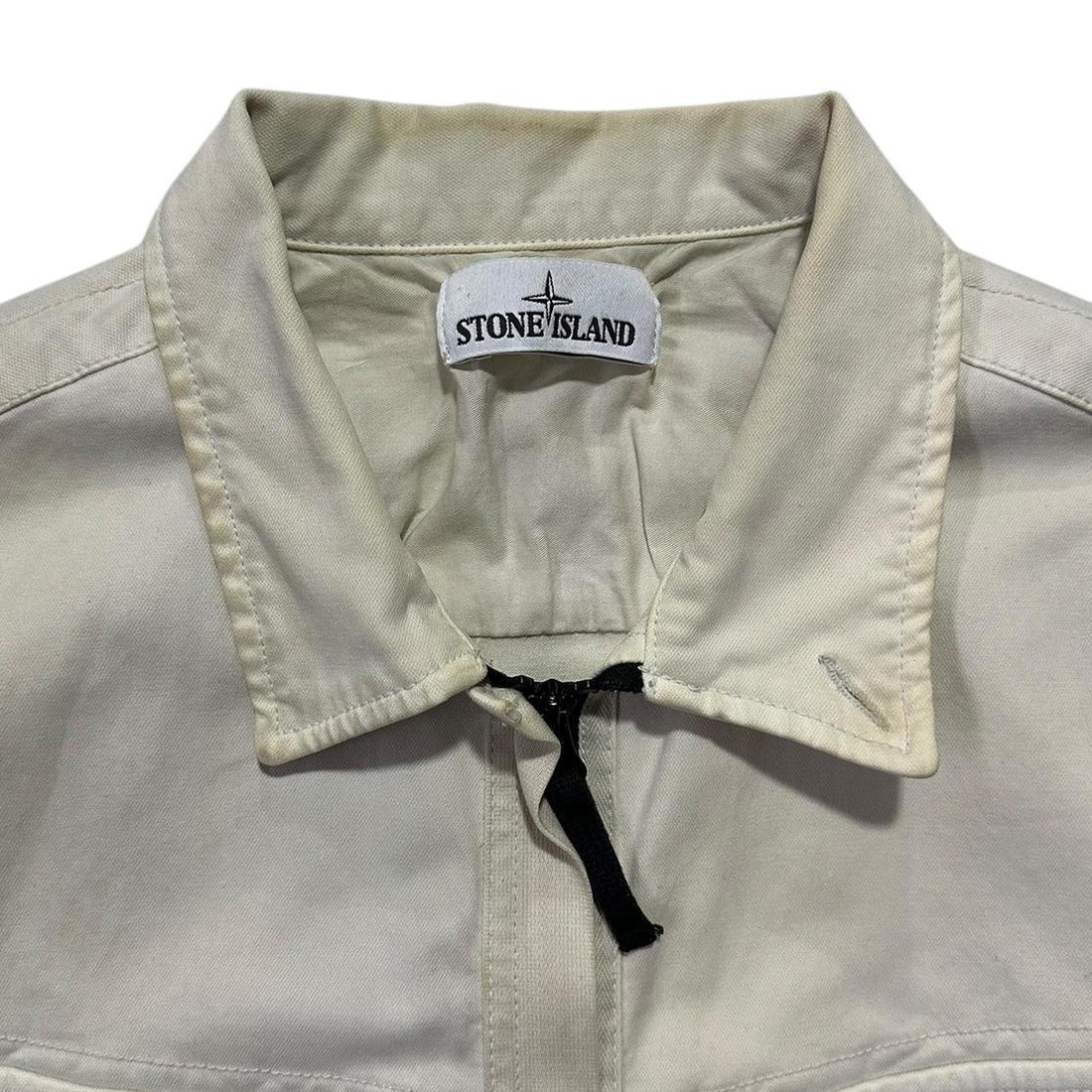 Stone Island Cream Overshirt