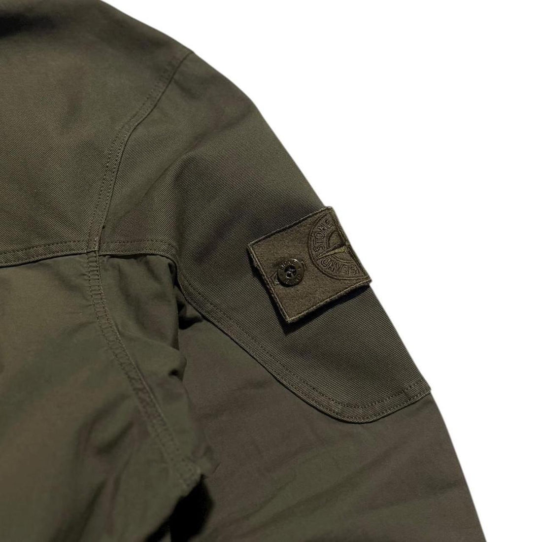 Stone Island Ghost Khaki Overshirt