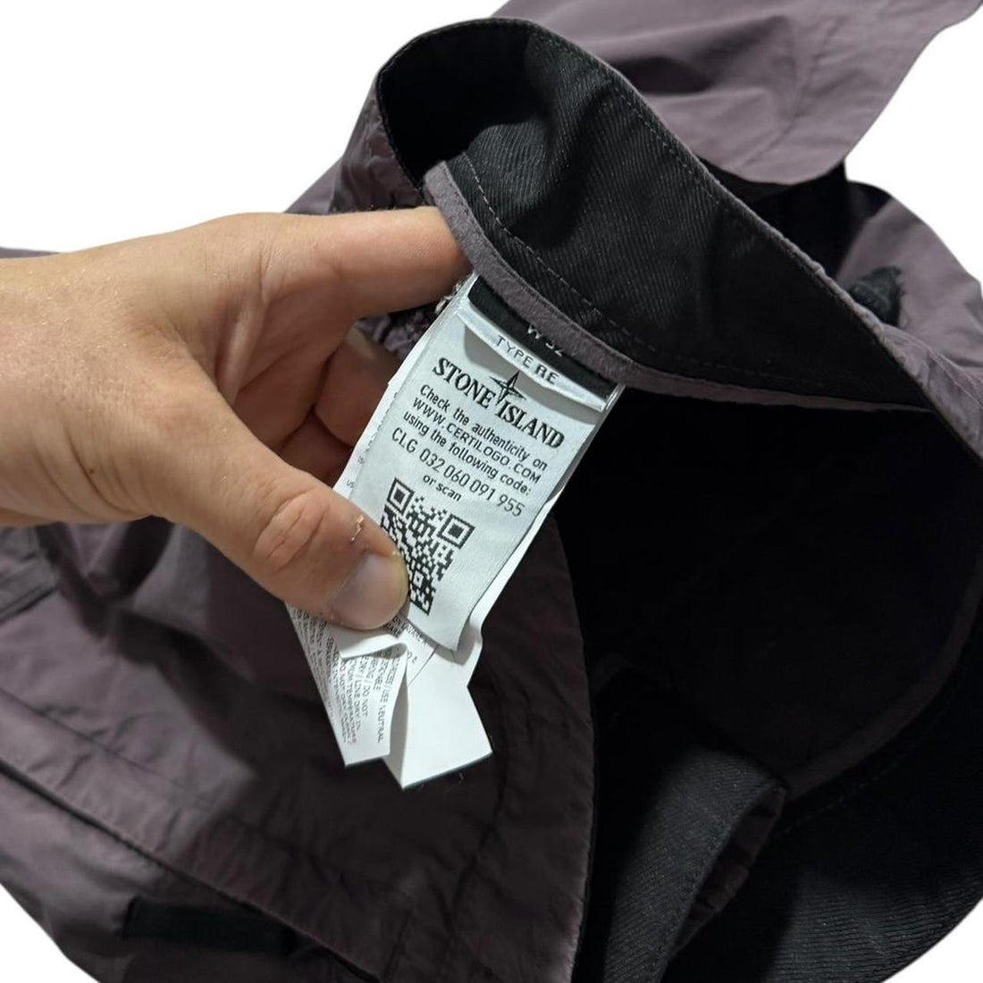 Stone Island Canvas Shorts