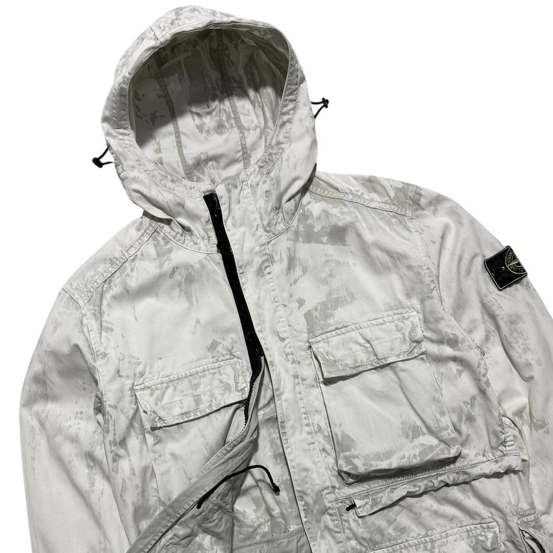 Stone Island Hand Corrosion Raso Field Jacket