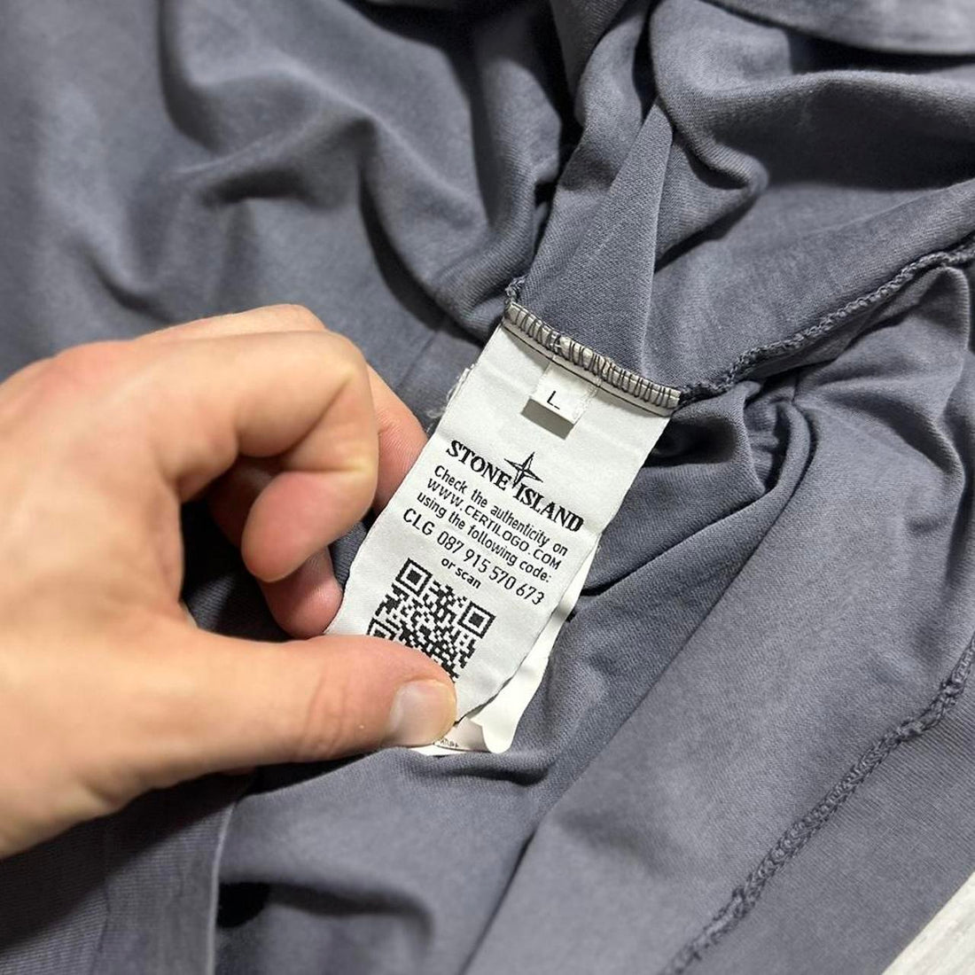 Stone Island Cotton Polo Top