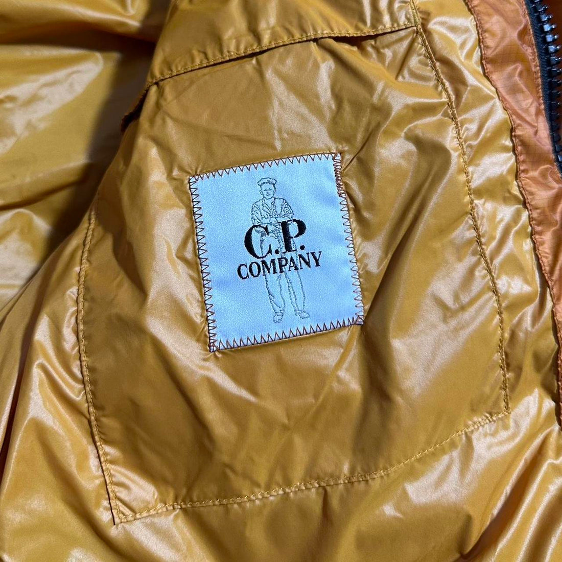 CP Company D.D. Shell Down Orange Jacket