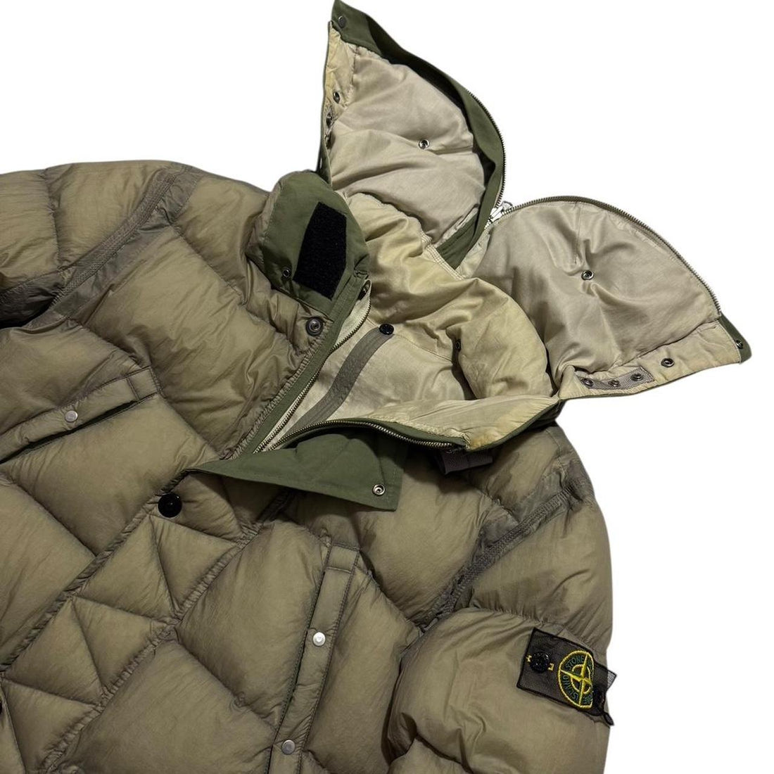 Stone Island Opaque Tela Down Reversible Jacket