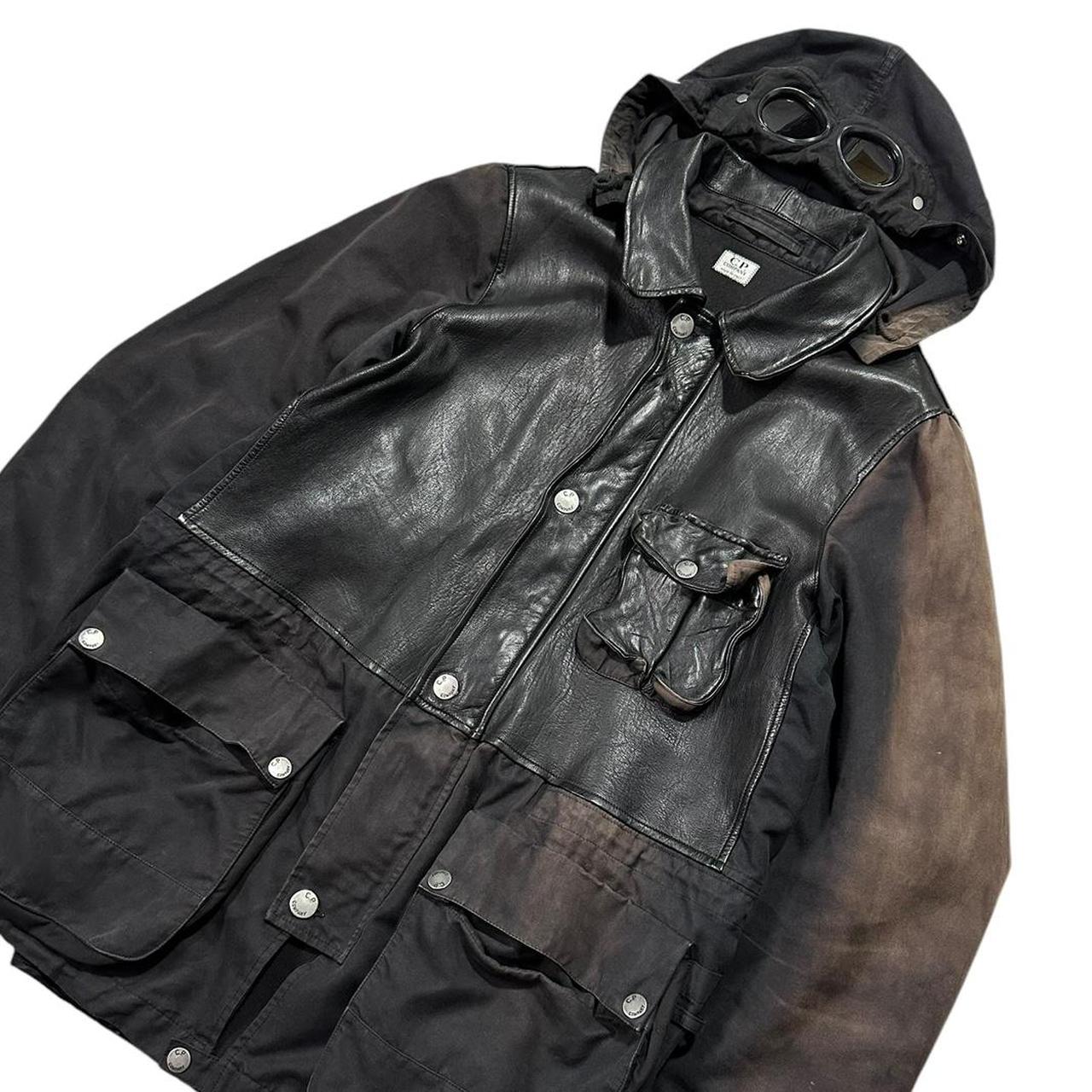 CP Company Leather Mille Miglia Goggle Jacket – TobyTides
