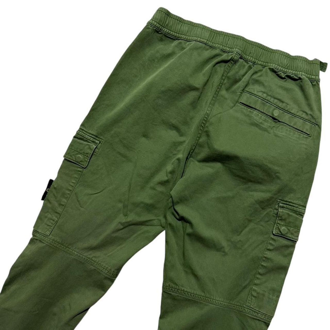 Stone Island Green Cargo Bottoms