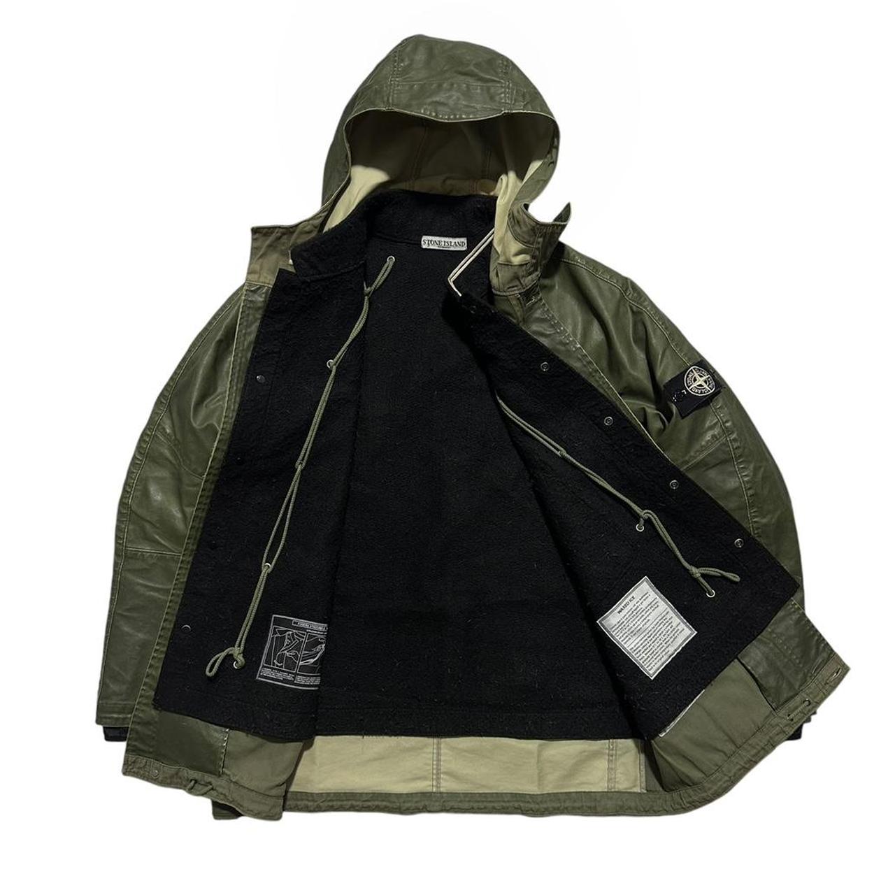 Stone Island A/W 2009 Waxed Ice Jacket – TobyTides