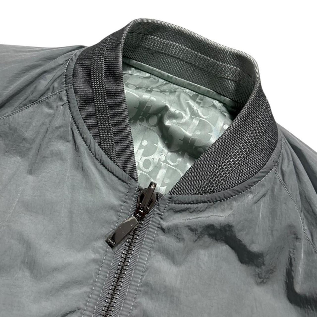 Dior 2021 Oblique Jacquared Reversible Silk Jacket