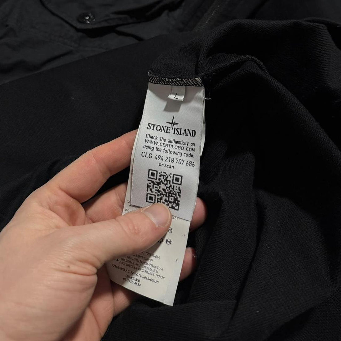 Stone Island Ghost Double Pocket Pullover